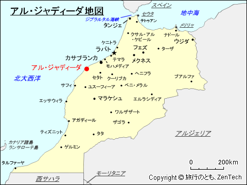 アル・ジャディーダ地図