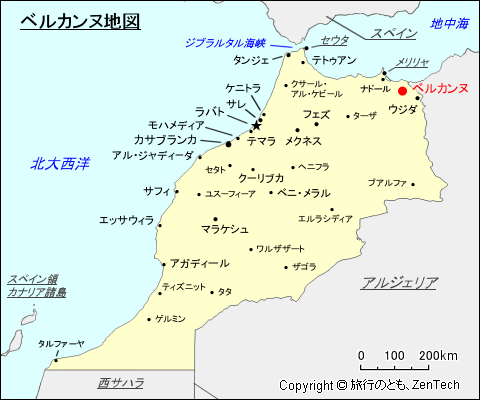 ベルカンヌ地図