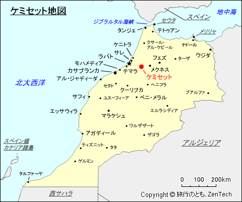 ケミセット地図