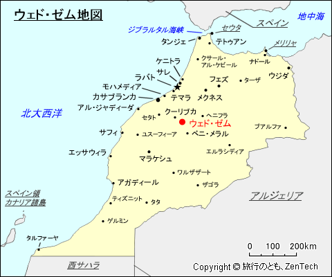 ウェド・ゼム地図