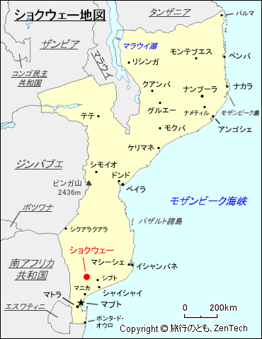 ショクウェー地図