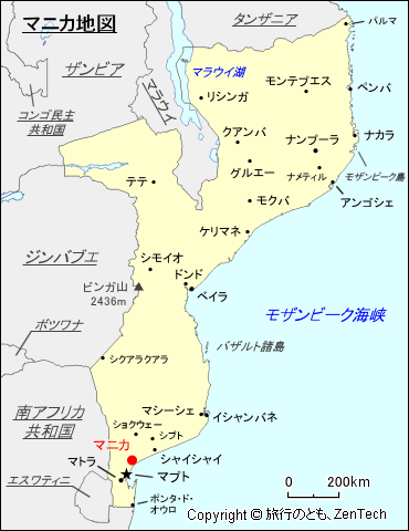 マニカ地図