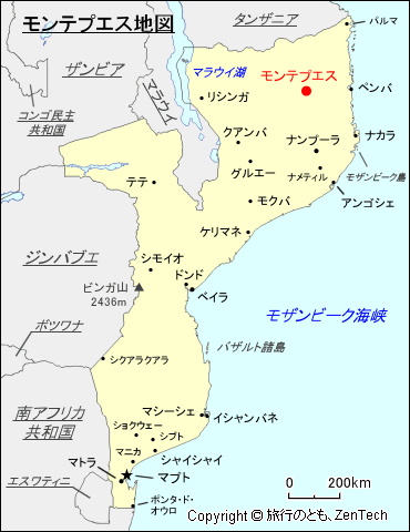 モンテプエス地図