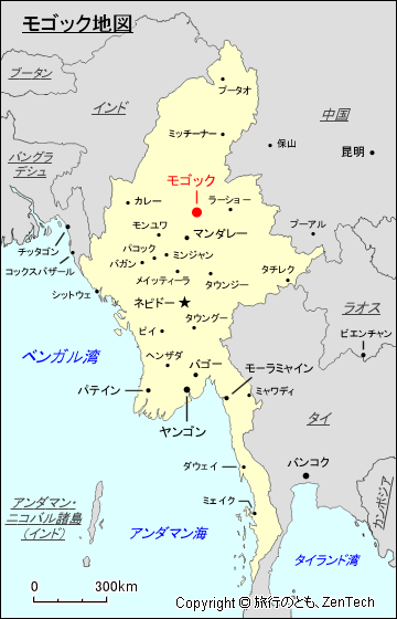 モゴック地図