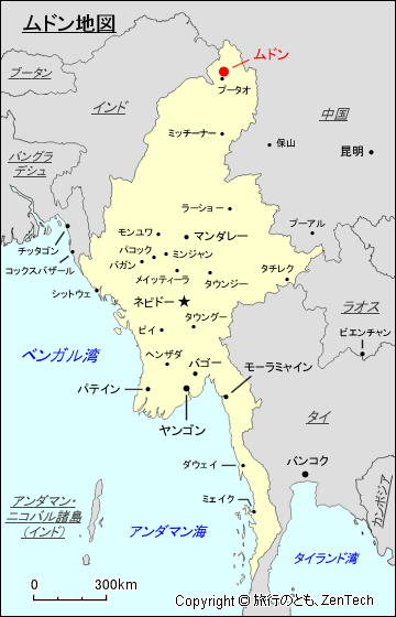 ムドン地図