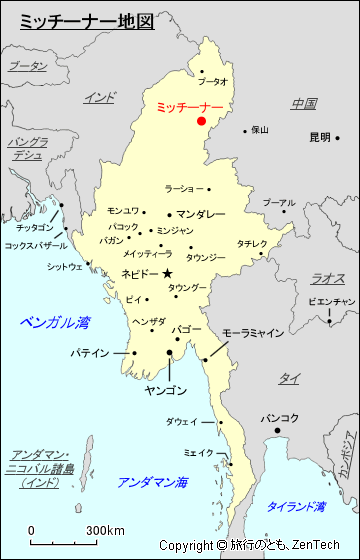 ミッチーナー地図