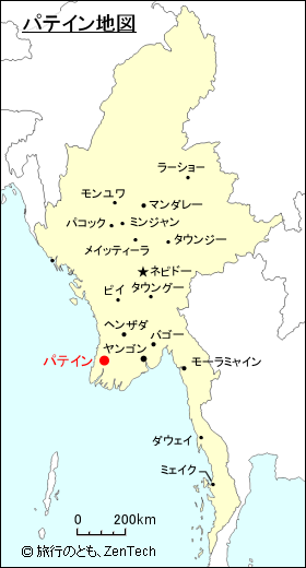 パテイン地図