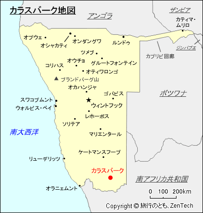 カラスバーク地図