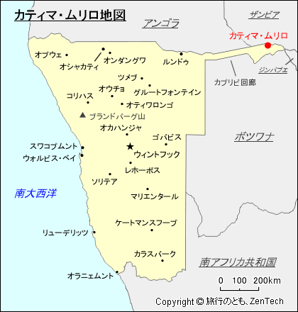 カティマ・ムリロ地図