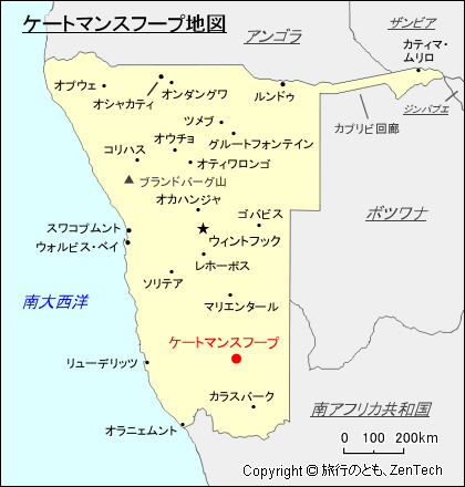 ケートマンスフープ地図