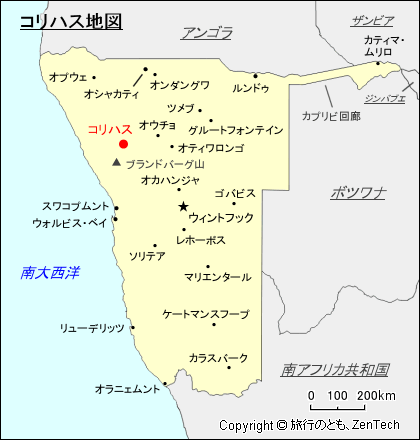 コリハス地図