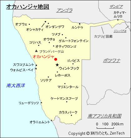 オカハンジャ地図