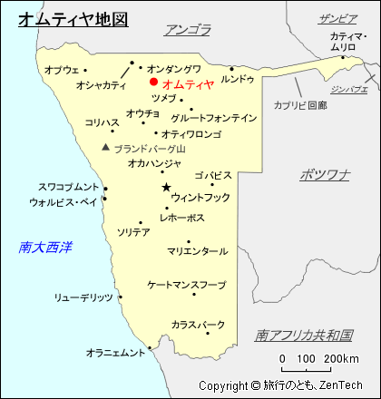 オムティヤ地図