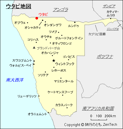 ウタピ地図