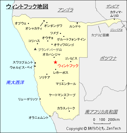 ウィントフック地図