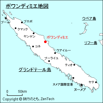 ポワンディミエ地図