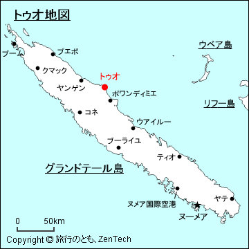 トゥオ地図