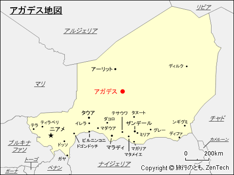 アガデス地図