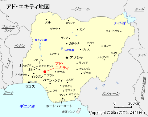 アド・エキティ地図