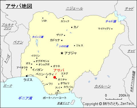 アサバ地図