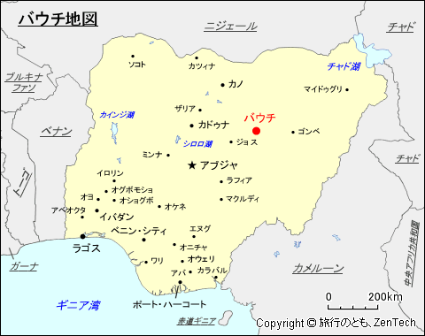 バウチ地図