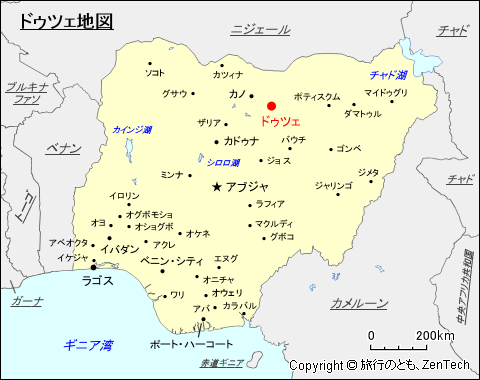 ドゥツェ地図