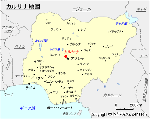 カルサナ地図