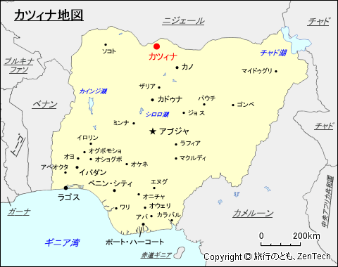 カツィナ地図