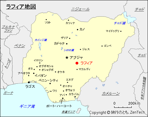 ラフィア地図