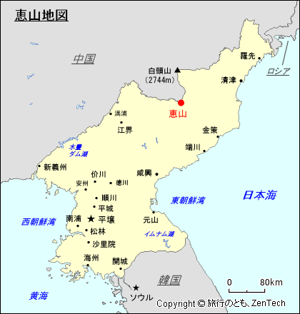 恵山地図