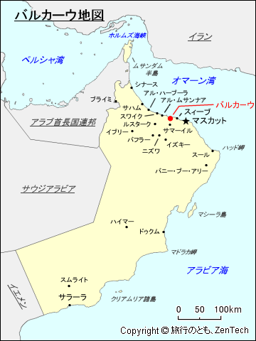 バルカーウ地図