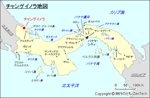 チャングイノラ地図