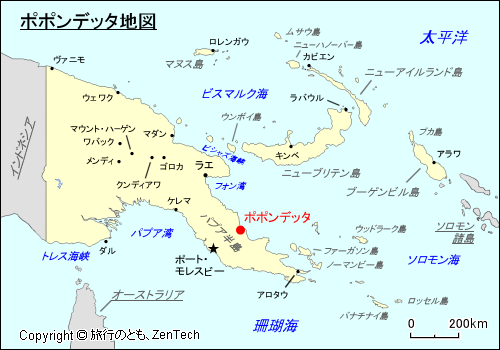 ポポンデッタ地図