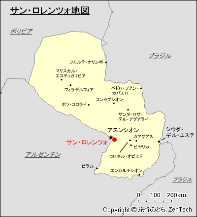 サン・ロレンツォ地図