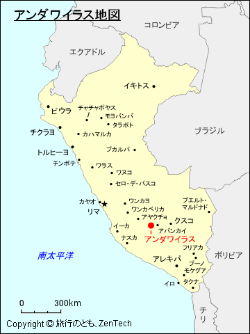 アンダワイラス地図