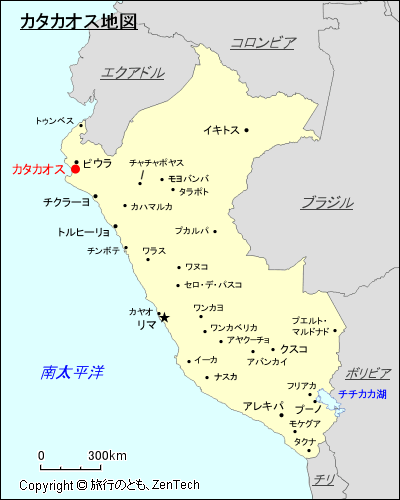 カタカオス地図
