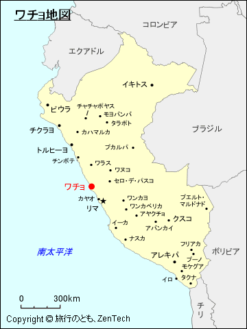 ワチョ地図