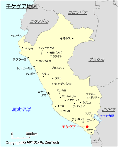 モケグア地図