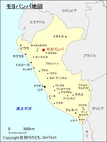 モヨバンバ地図