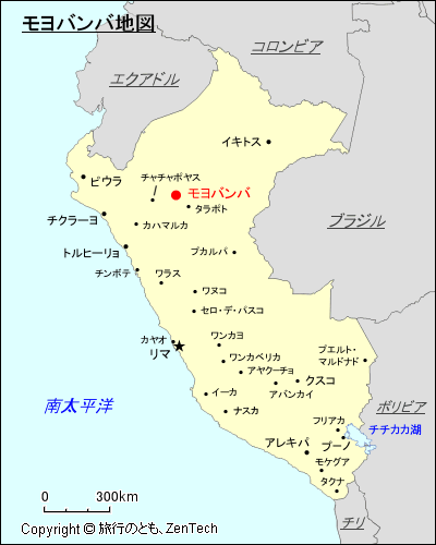 モヨバンバ地図