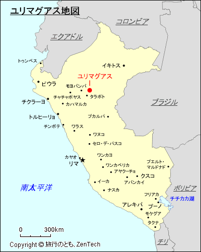ユリマグアス地図