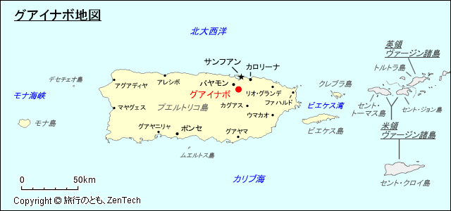 グアイナボ地図