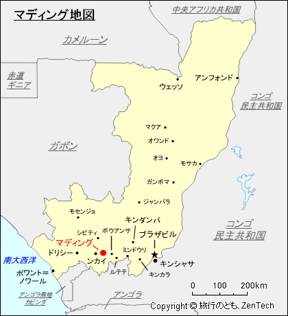 マディング地図