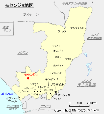 モセンジョ地図