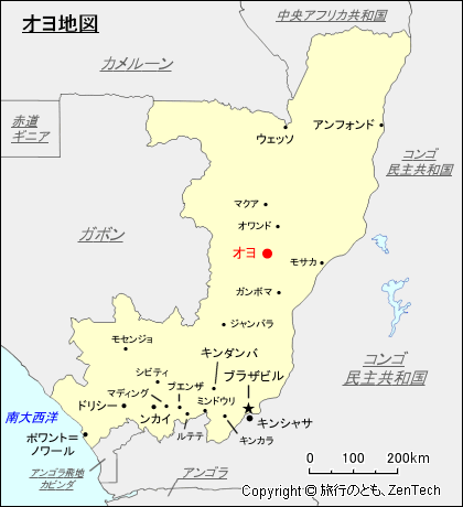 オヨ地図