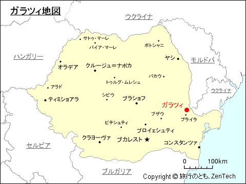 ガラツィ地図