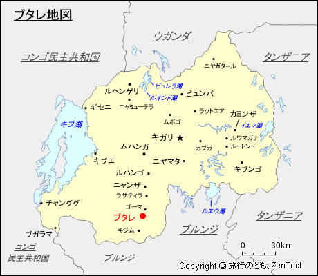 ブタレ地図