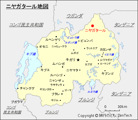 ニヤガタール地図