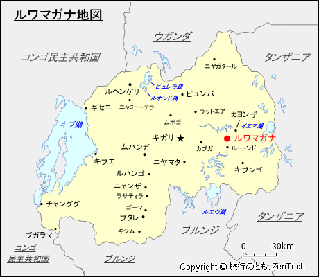 ルワマガナ地図