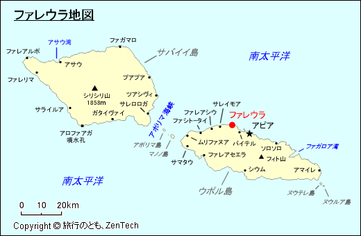 ファレウラ地図